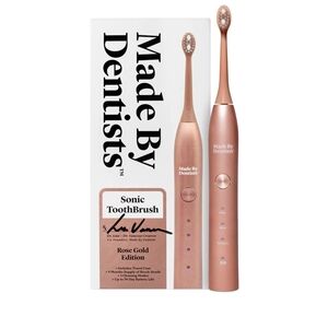 Made By Dentists Rose Gold Sonic Toothbrush .